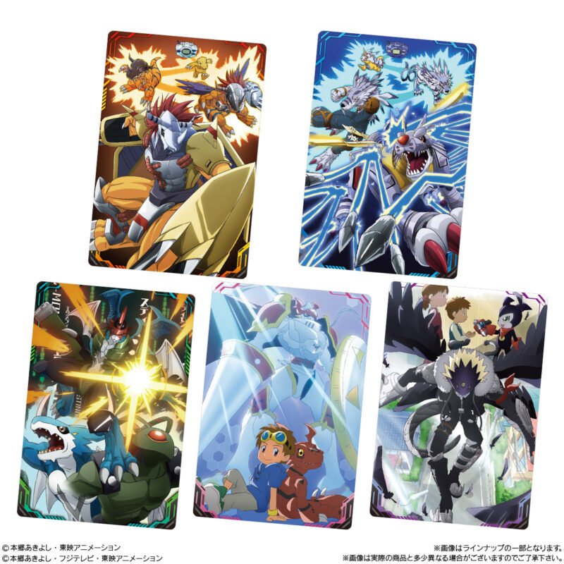 DIGIMON - VISUAL ART COLLECTION CARD WAFERS