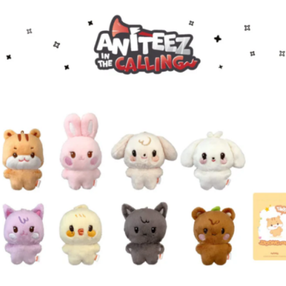 llaveros peluches ATEEZ LLAVEROS PELUCHE ATEEZ
