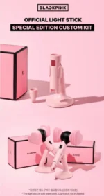 BLACKPINK - OFFICIAL LIGHT STICK (SPECIAL EDITION) CUSTOM KIT (Light Stick NO incluido) - Imagen 2