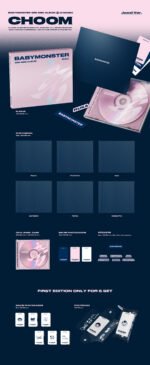 BABYMONSTER - CHOOM (JEWEL VER.) + POB MAKESTAR 1