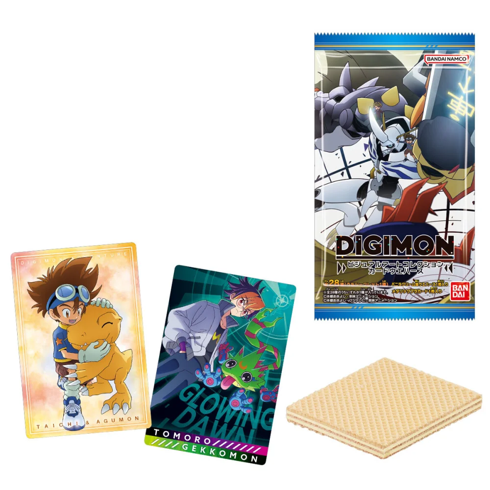 DIGIMON VISUAL ART COLLECTION CARD WAFERS DIGIMON VISUAL ART COLLECTION CARD WAFERS