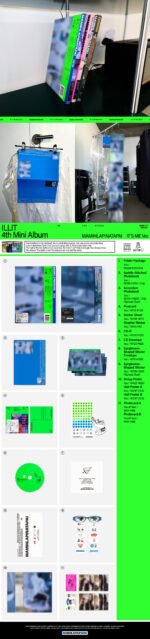 ILLIT - MAMIHLAPINATAPAI (STANDARD VER.) + POB APPLE MUSIC 2