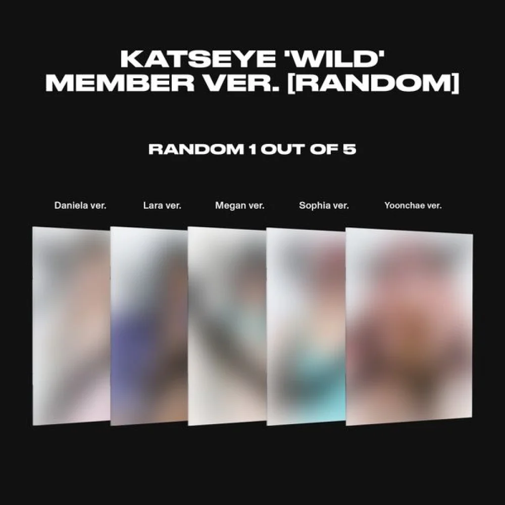 KATSEYE - WILD (MEMBER VER.) KATSEYE - WILD (MEMBER VER.)