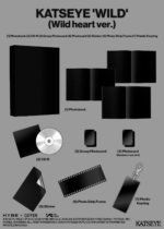 KATSEYE - WILD (STANDARD VER.) + POB APPLE MUSIC PHOTO MAGNET 2