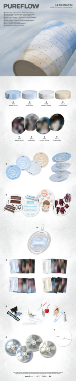 LE SSERAFIM - PUREFLOW PT.1 (STANDARD VER.) 1