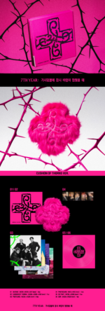 TOMORROW X TOGETHER (TXT) - 7TH YEAR: WHEN THE WIND PAUSED AMONG THE THORNS (CUSHION OF THORN VER.) 1