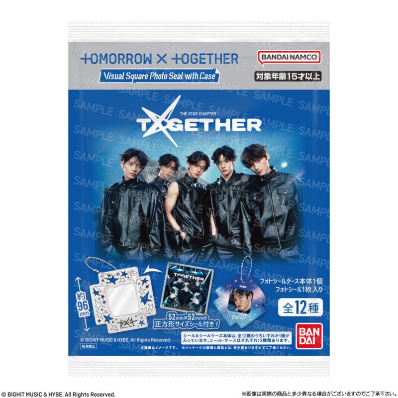 TOMORROW X TOGETHER (TXT) - LLAVERO VISUAL STICKER CON FUNDA