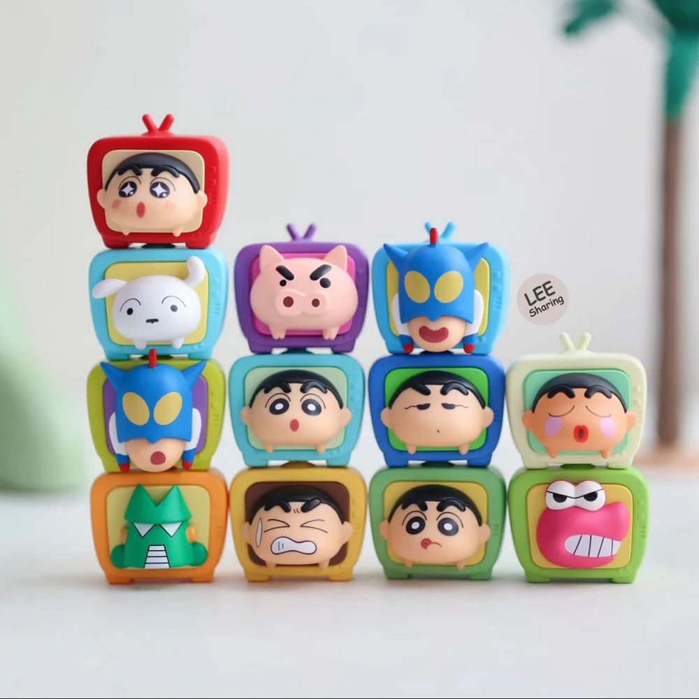 CRAYON SHIN-CHAN - TV STACKING2 CRAYON SHIN-CHAN - TV STACKING FRIDGE MAGNET BLIND BAG - Imagen 1