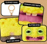 FUGGLER - LLAVERO DE PELUCHE BOB ESPONJA X FUGGLER EDICIÓN LIMITADA - Imagen 3