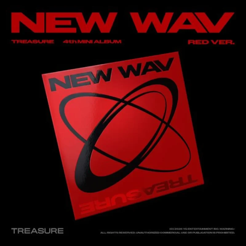 TREASURE - NEW WAV (STANDARD VER.) + POB YG