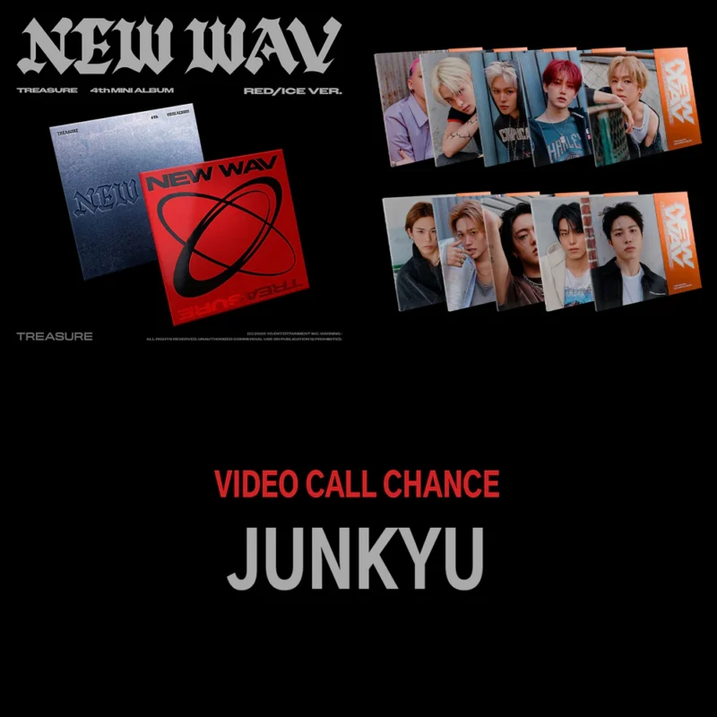 TREASURE 4th MINI ALBUM [NEW WAV] VIDEO CALL EVENT