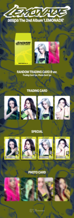 AESPA - 2026 AESPA WEEK - MAKE IT LEMONADE OFFICIAL MD : RANDOM TRADING CARD LEMONADE VER. 1