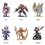 LEAGUE OF LEGENDS: MID LANE SHOWDOWN SERIES BLIND BOX - Imagen 3