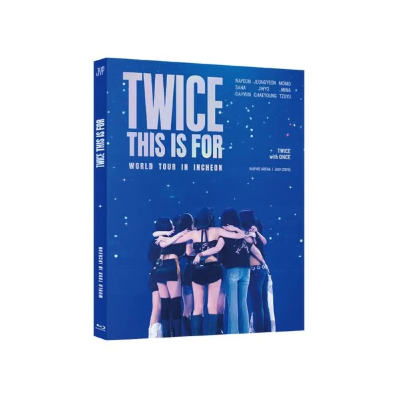 TWICE - THIS IS FOR WORLD TOUR IN INCHEON BLU-RAY + ORIGINAL TICKET