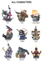 LEAGUE OF LEGENDS ARCANE SERIES POP MART BLIND BOX - Imagen 2
