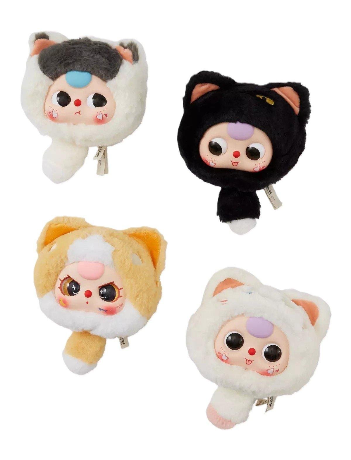 Baby-Three-Lucky-Cat-Zipper-Bag-Plush-Series-Blind-Box-Styles-May-Vary BABY THREE LUCKY CAT ZIPPER BAG BLIND BOX - Imagen 1