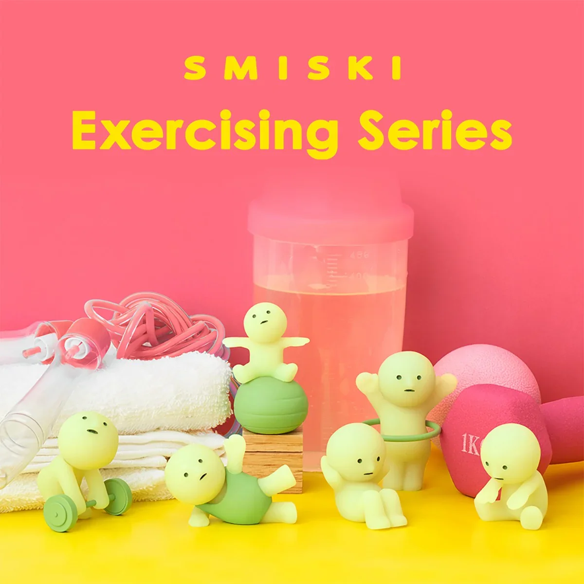 Smiski_exercising_collection SMISKI EXERCISING BLIND BOX - Imagen 1