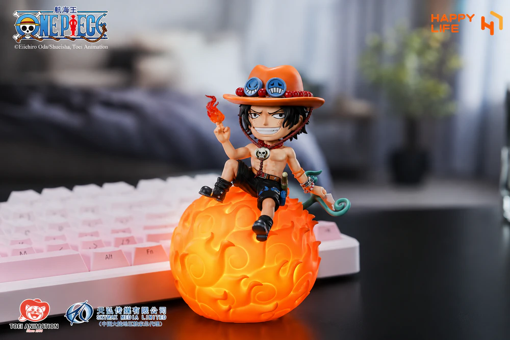 HAPPY LIFE ONE PIECE DEVIL FRUIT SERIES PORTGAS D ACE