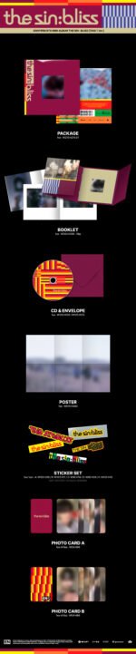 ENHYPEN - THE SIN : BLISS (STANDARD VER.) SET  + WEVERSE GIFT 1