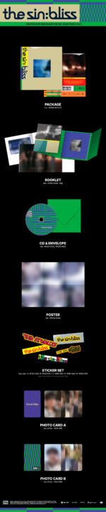 ENHYPEN - THE SIN : BLISS (STANDARD VER.) SET  + WEVERSE GIFT 2