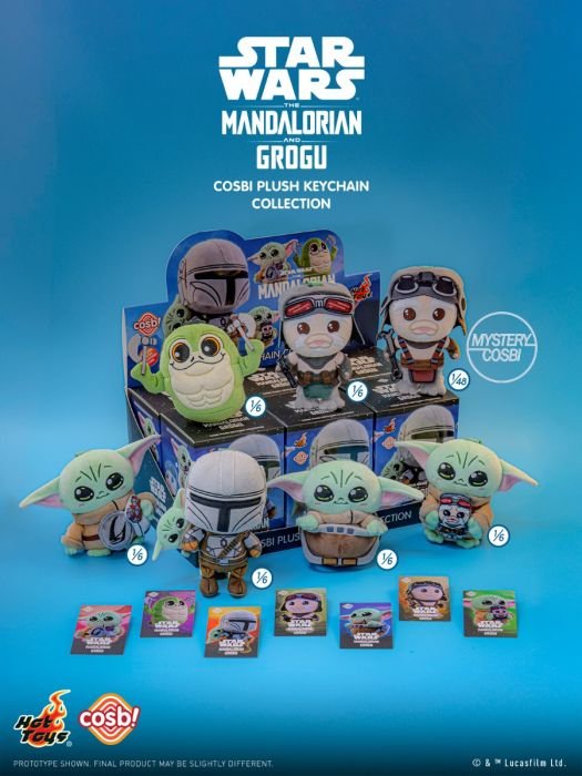 STAR WARS: THE MANDALORIAN COSBI PLUSH KEYCHAIN BLIND BOX