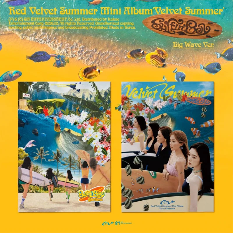 Red Velvet Summer Mini Album [Velvet Summer] (Big Wave Ver.)