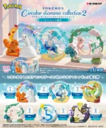 POKEMON CIRCULAR DIORAMA COLLECTION A SPARKLING MOMENT VOL 2 RE-MENT BLIND BOX