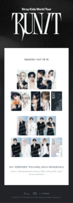 STRAY KIDS - RUN IT MD SPECIAL TRADING CARD 1