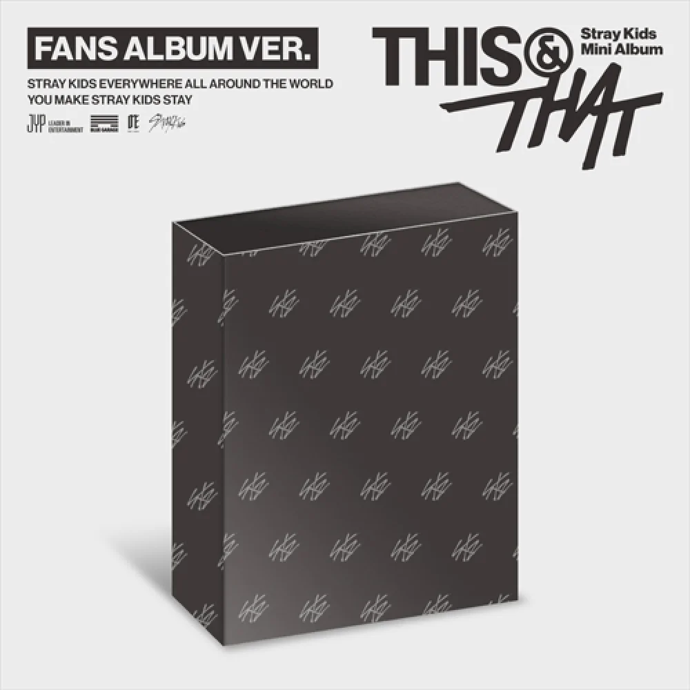 STRAY KIDS - THIS & THAT (FANS ALBUM VER.) STRAY KIDS - THIS & THAT (FANS ALBUM VER.)