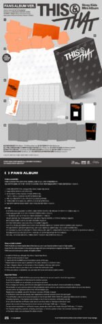 STRAY KIDS - THIS & THAT (FANS ALBUM VER.) + POB APPLE MUSIC 2