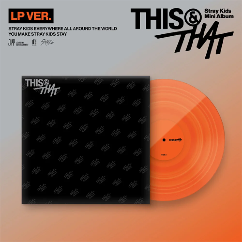 STRAY KIDS - THIS & THAT (LP VER.) + POB BDM STRAY KIDS - THIS & THAT (LP VER.) + POB BDM