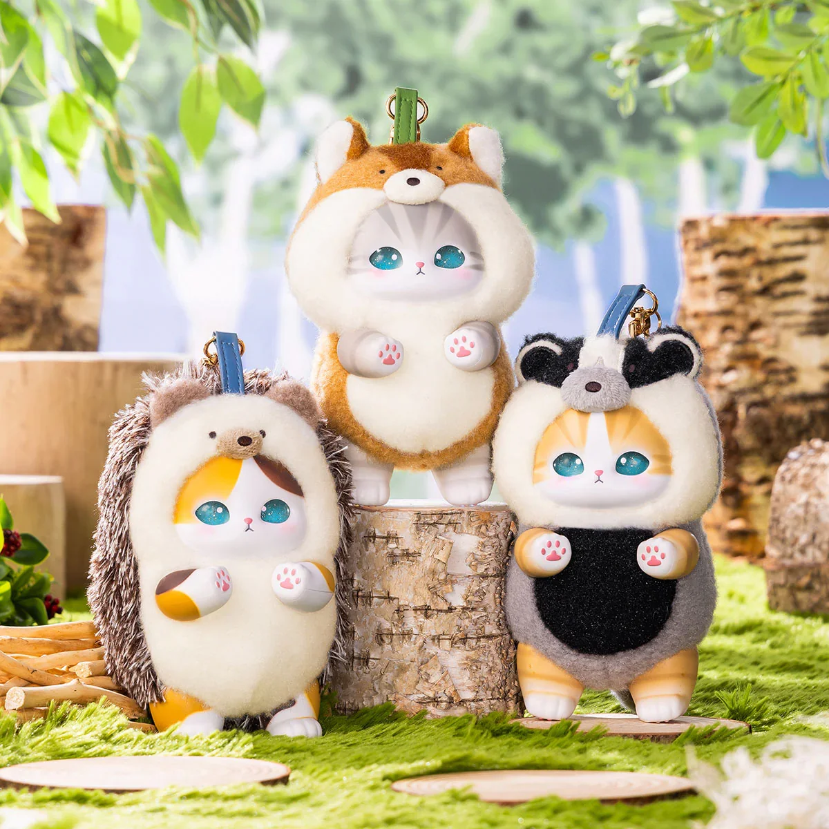 4571609381617-1_75c14734-b3c3-417f-ab56-af10db101347 MOFUSAND: NORDIC KITTENS - KIRAMEKKO MASCOT BLIND BOX - Imagen 1
