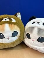MOFUSAND RED PANDA CAT & PANDA CAT PELUCHE