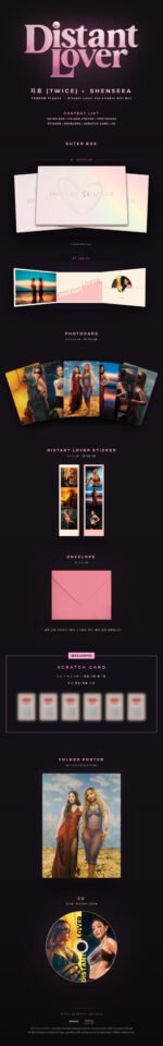 JIHYO (TWICE), SHENSEEA, FANDOM - DISTANT LOVER (COLLECTABLE GIFT BOX) 1