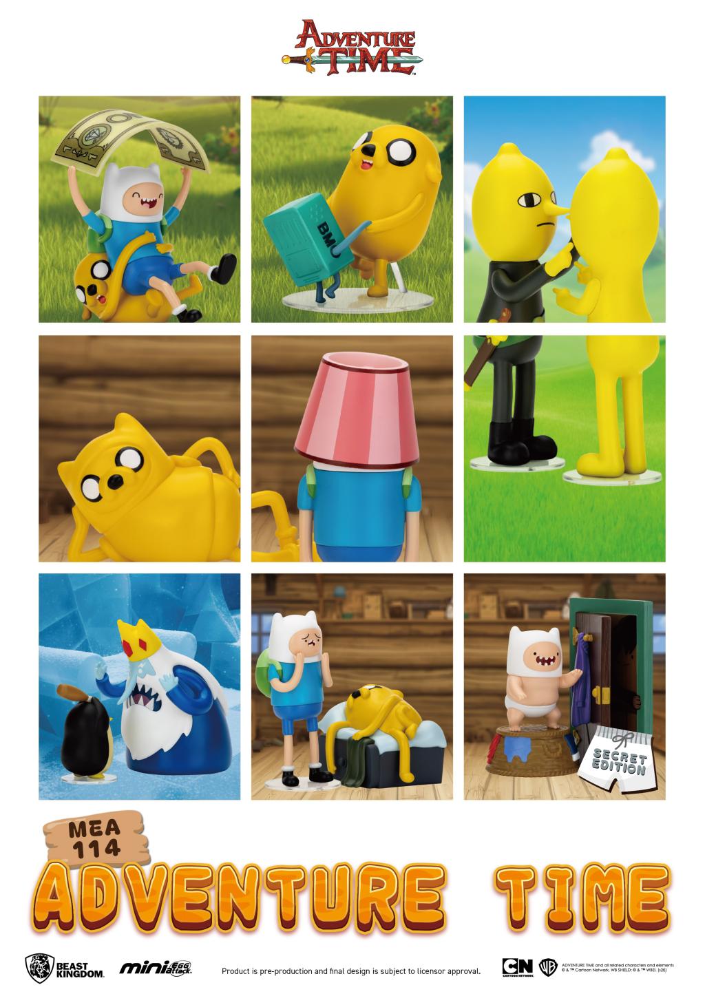 FIGMEA114_1 ADVENTURE TIME - BEAST KINGDOM BLIND BOX - Imagen 1