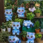 KPOP DEMON HUNTERS HOT TOYS ZAKKA COSBI PLUSH KEYCHAIN