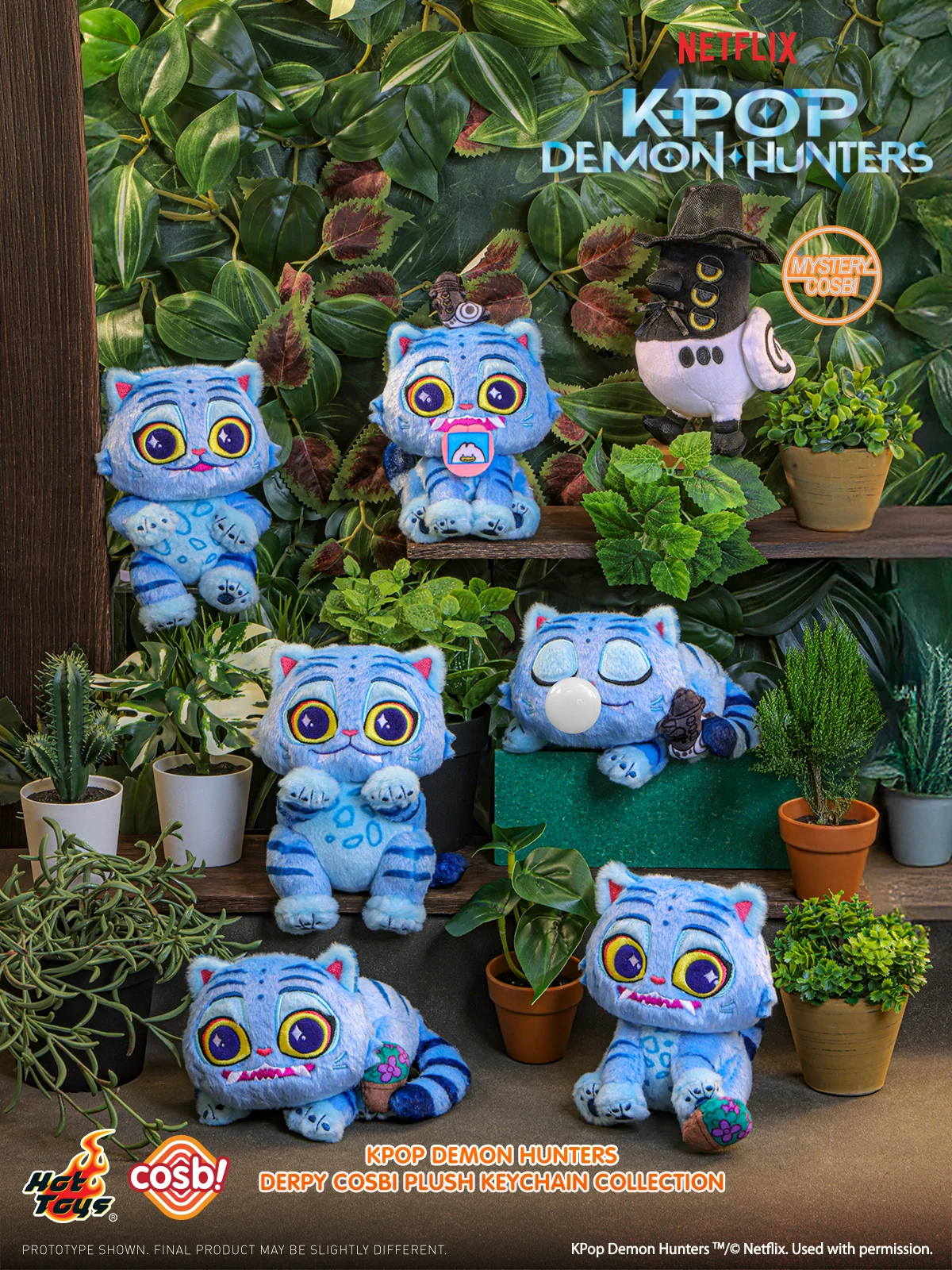 HotToys-PPLU123N-KPopDemonHunters-DerpyCosbiPlushKeychainCollection_PR1 KPOP DEMON HUNTERS HOT TOYS ZAKKA COSBI PLUSH KEYCHAIN - Imagen 1
