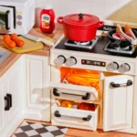 MAQUETA DE MADERA 3D ROLIFE SUPER CREATOR HAPPY MEALS CHICKEN - Imagen 3