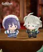 GENSHIN IMPACT BRILLIANT NIGHT BANQUET SERIES CHIBI PLUSH KEYCHAIN BLIND BOX - Imagen 3