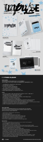 XDINARY HEROES - IMPULSE (POSTCARD BOOK VER.) 1