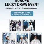 LNGSHOT SWISH LUCKY DRAW SIGNED FIRMADO