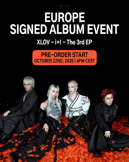 xlov ep I=! europe signed album