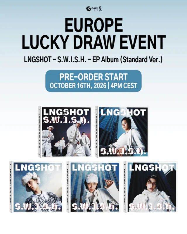 LNGSHOT SWISH LUCKY DRAW SIGNED FIRMADO