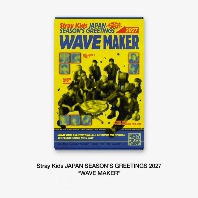 STRAY KIDS - JAPAN SEASONS GREETINGS 2027 (WAVE MAKER)