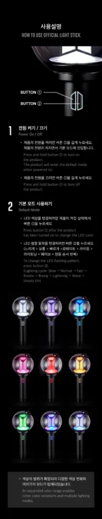 BTS OFFICIAL LIGHT STICK VER.4 THE NEW ARMY BOMB