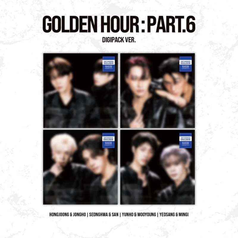 ATEEZ – GOLDEN HOUR : PART.6 (DIGIPACK UNIT VER.)