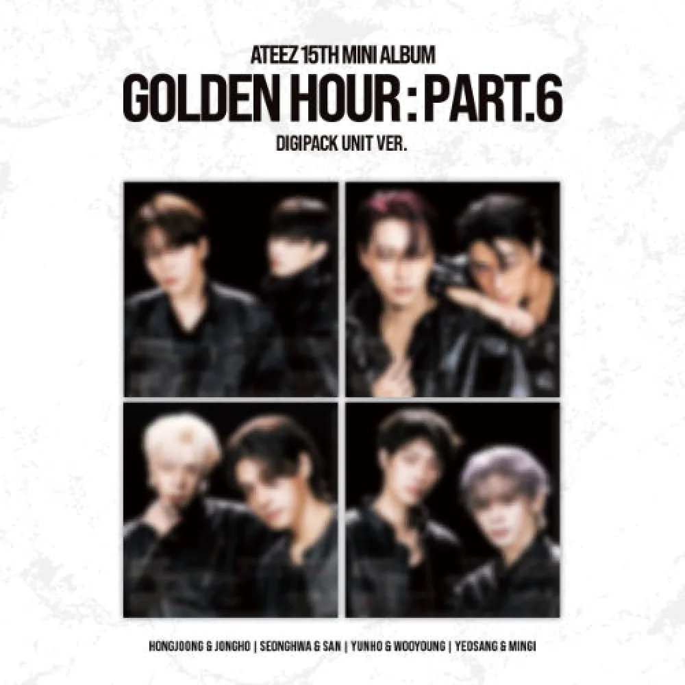 ATEEZ - GOLDEN HOUR : PART.6 (DIGIPACK UNIT VER.) + POB APPLE MUSIC ATEEZ - GOLDEN HOUR : PART.6 (DIGIPACK UNIT VER.) + POB APPLE MUSIC