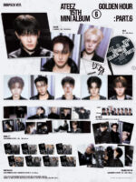 ATEEZ - GOLDEN HOUR : PART.6 (DIGIPACK VER.) + POB APPLE MUSIC 1