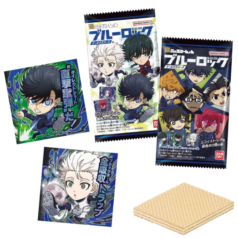 BLUE LOCK NIFORMATION STICKER WAFER