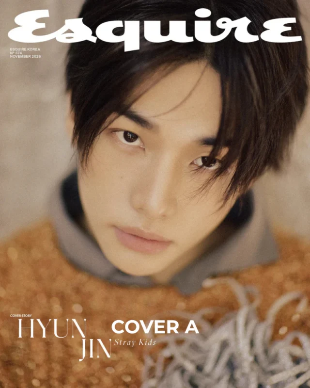 REVISTA ESQUIRRE HYUNJIN (STRAY KIDS) COVER A